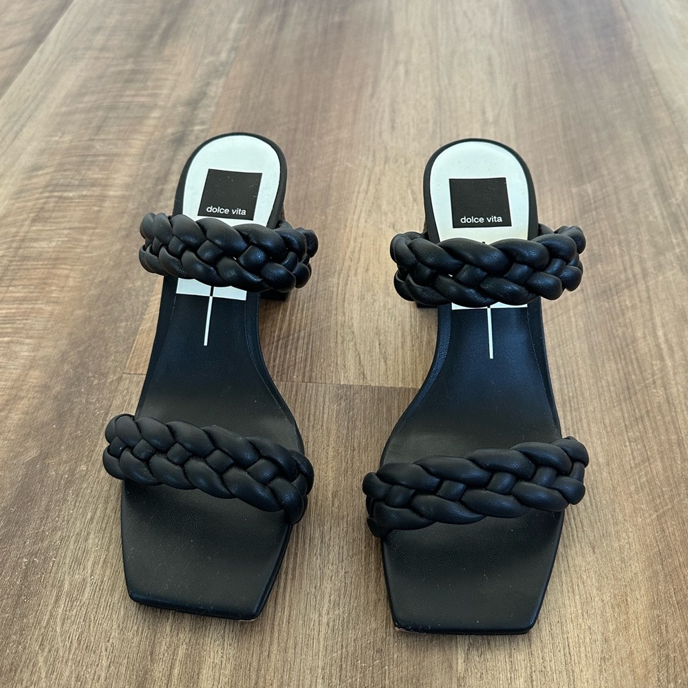 Black Dolce Vita Paily Heels Stella